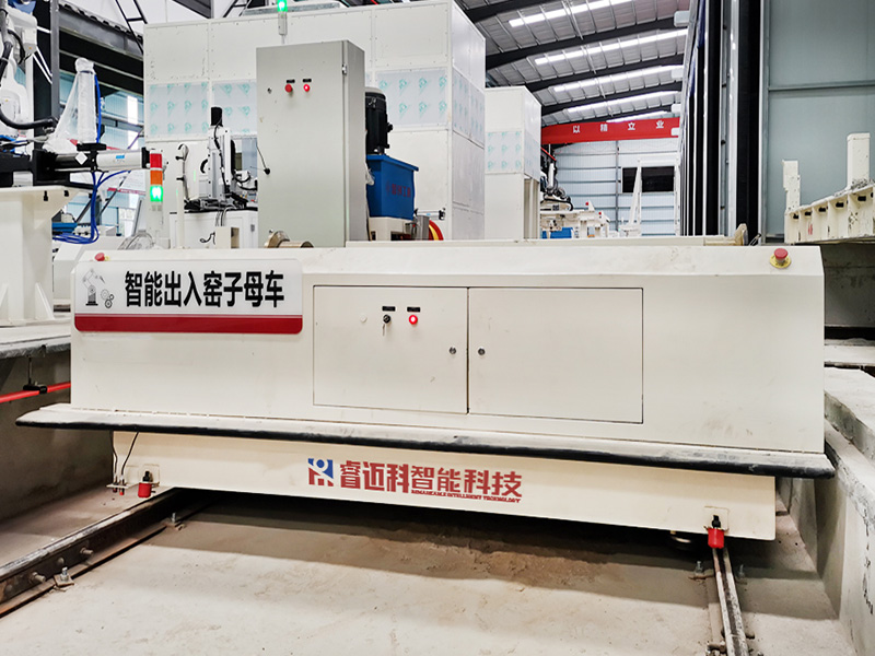 গুদামগুলি শিল্প স্বয়ংক্রিয় রেল ট্রান্সফার ট্রলি