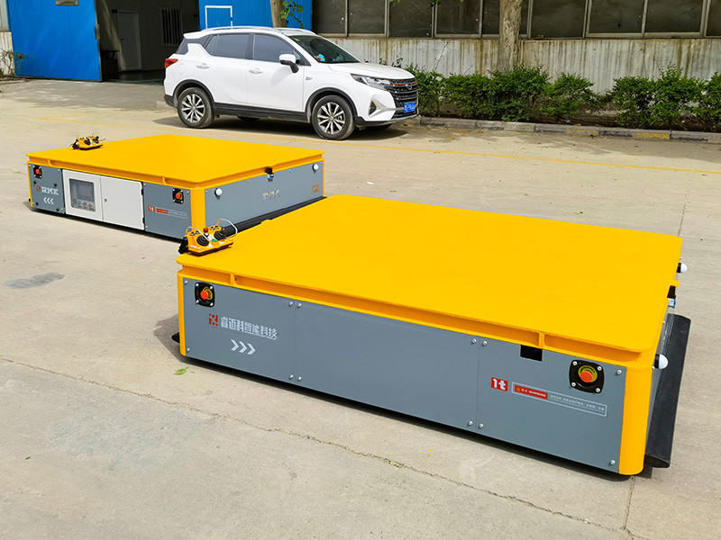 স্টিয়ারিং হুইল সর্বজনীন মোবাইল ট্র্যাকলেস ট্রান্সফার কার্ট