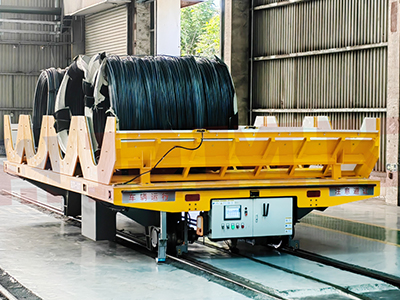 কয়েল ট্রান্সফার কার্ট অটোমেটেড বৈদ্যুতিক রেল ট্রান্সফার ট্রলি