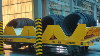 উল্লেখযোগ্য স্বয়ংক্রিয় রেল ট্রান্সফার ট্রলি - আরজিভি পরিবহন কার্ট