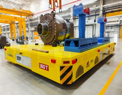 160 টন ভারী শুল্ক ওমনিডাইরেকশনাল স্টিয়ারিং হুইল ট্রান্সফার কার্ট