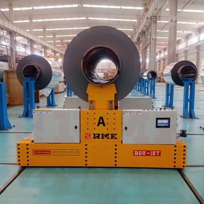 15 টন ব্যাটারি চালিত ইস্পাত coil রেল স্থানান্তর যানবাহন