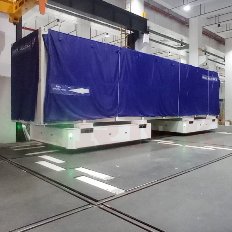 ধারক পরিবহন 40 টন দ্বি-গাড়ী লিঙ্কযুক্ত রেল স্থানান্তর কার্ট